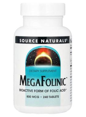 源美,MegaFolinic™，800 微克，240 片