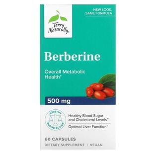 Terry Naturally,Berberine MetX, 500 mg, 60 Capsules