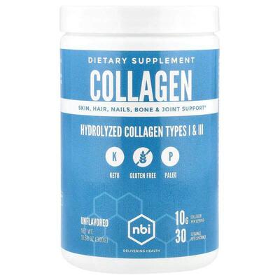 NBI Health,Hydrolyzed Collagen Types I &amp; II, Unflavo