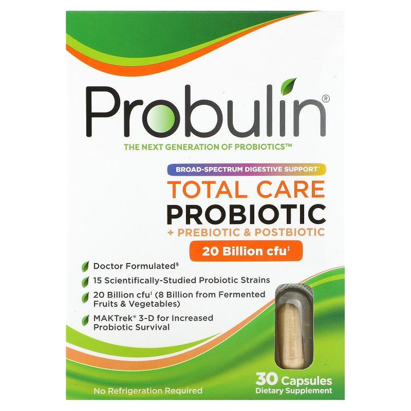 Probulin,益生菌，200 亿 CFU，30 粒胶囊