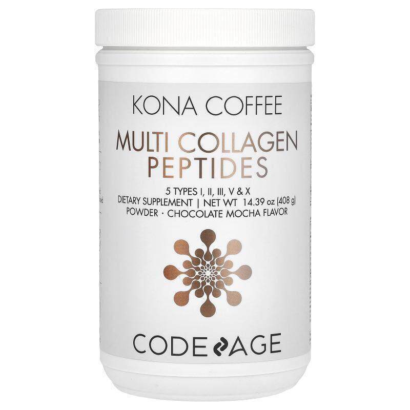 Codeage科纳咖啡多胶原蛋白肽5种类型巧克力摩卡味