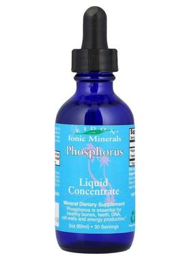 Eidon Mineral Supplements,Phosphorus，浓缩液，2 盎司（60 毫