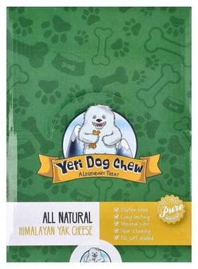 Yeti Dog Chew,Himalayan Yak Cheese, For Dogs, Mango, 3 lbs