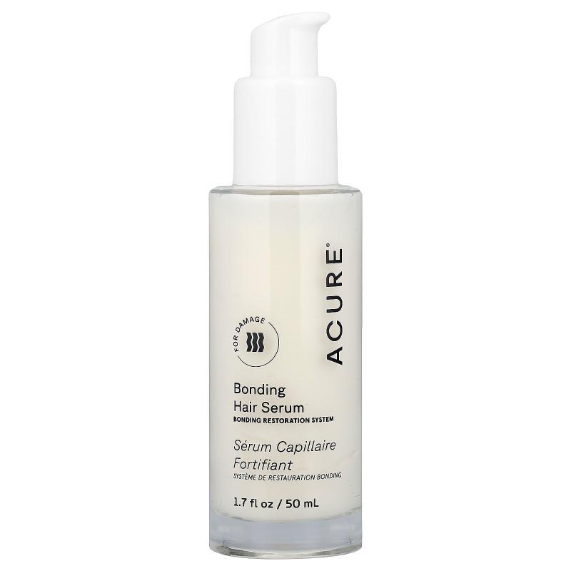 ACURE,键合护发精华，针对受损发质，1.7 液盎司（50 毫升）