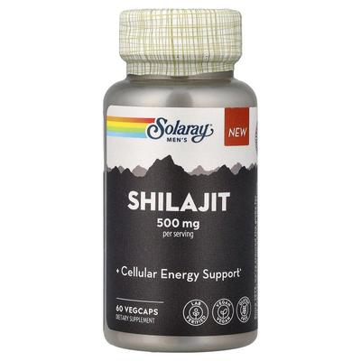 Solaray,Men's Shilajit, 60 VegCaps (250 mg per Capsule)