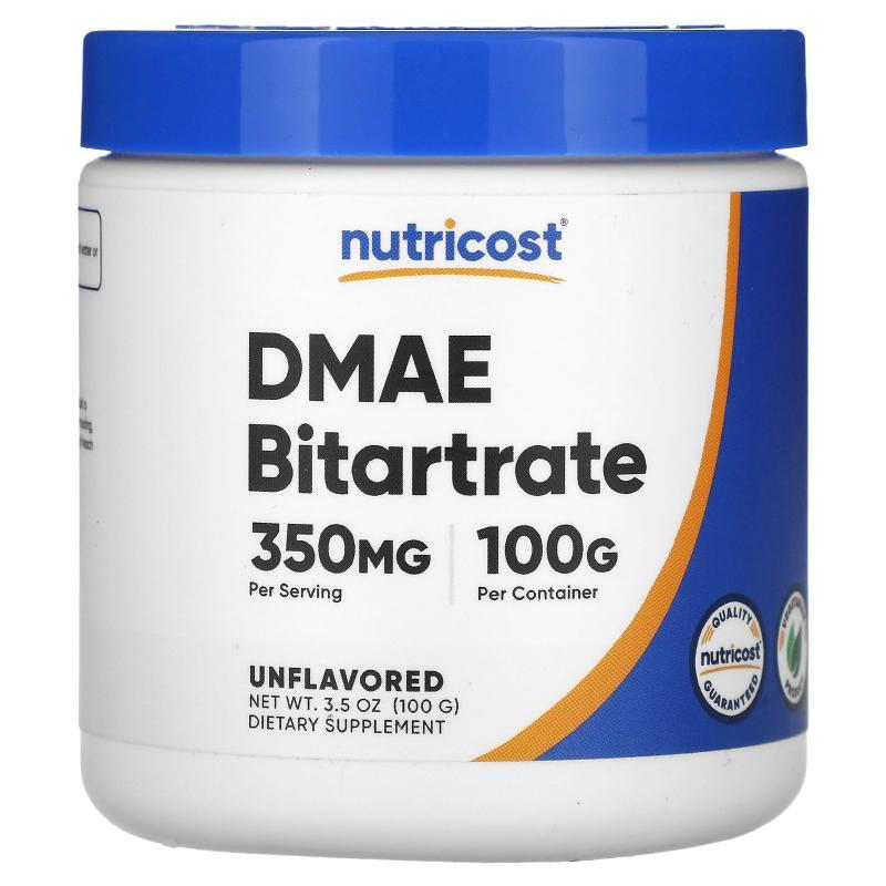3.5˾132276 Nutricost,DMAE Bitartrate, Unflavored, 350 mg, 3.5 oz (100 g185.74Ԫ2(92.87Ԫ/)
