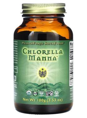 HealthForce Superfoods,Chlorella Manna, 3.53 oz (100 g)