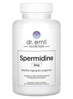 Dr. Emil Nutrition,亚精胺，2.5 毫克，60 粒胶囊