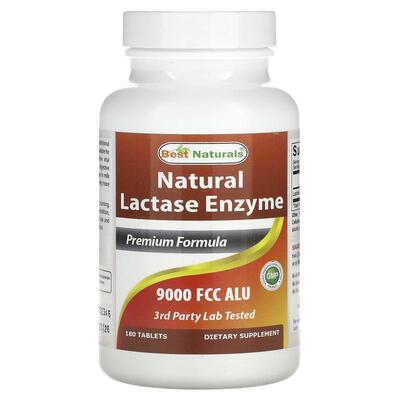 Best Naturals,天然乳糖酶，9,000 FCC ALU，180 片