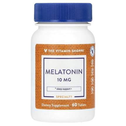 The Vitamin Shoppe,Melatonin, 10 mg, 60 Tablets