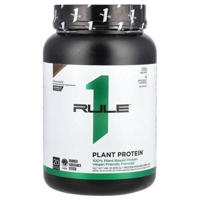 Rule One Proteins,Plant Protein Powder Drink Mix, Chocolate,