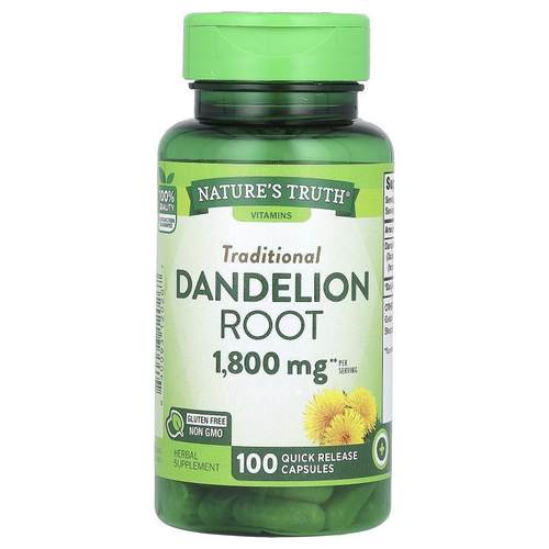 Nature's Truth,Vitamins, Dandelion Root, 900 mg, 100 Quick R