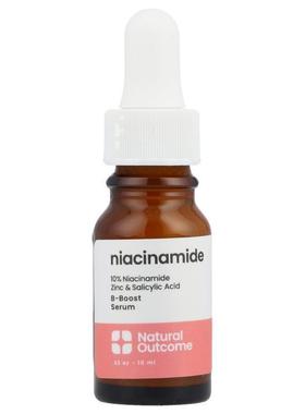 Natural Outcome,烟酰胺 B-促进精华，0.33 盎司（10 毫升）