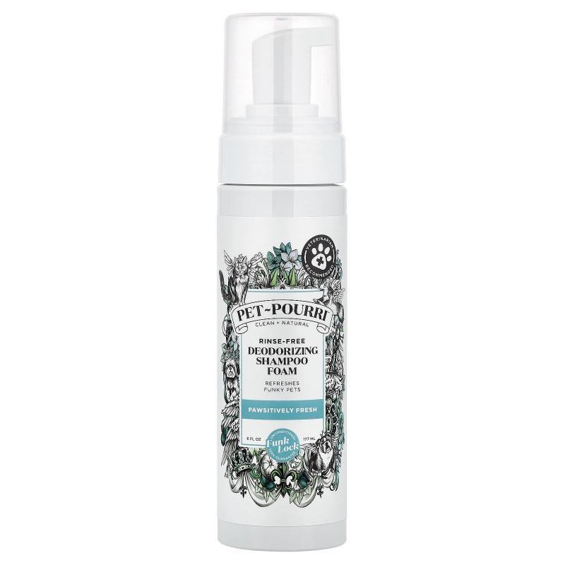 Poo-Pourri,Pet-Pourri™, Rinse-Free Deodorizing Shampoo Foam,
