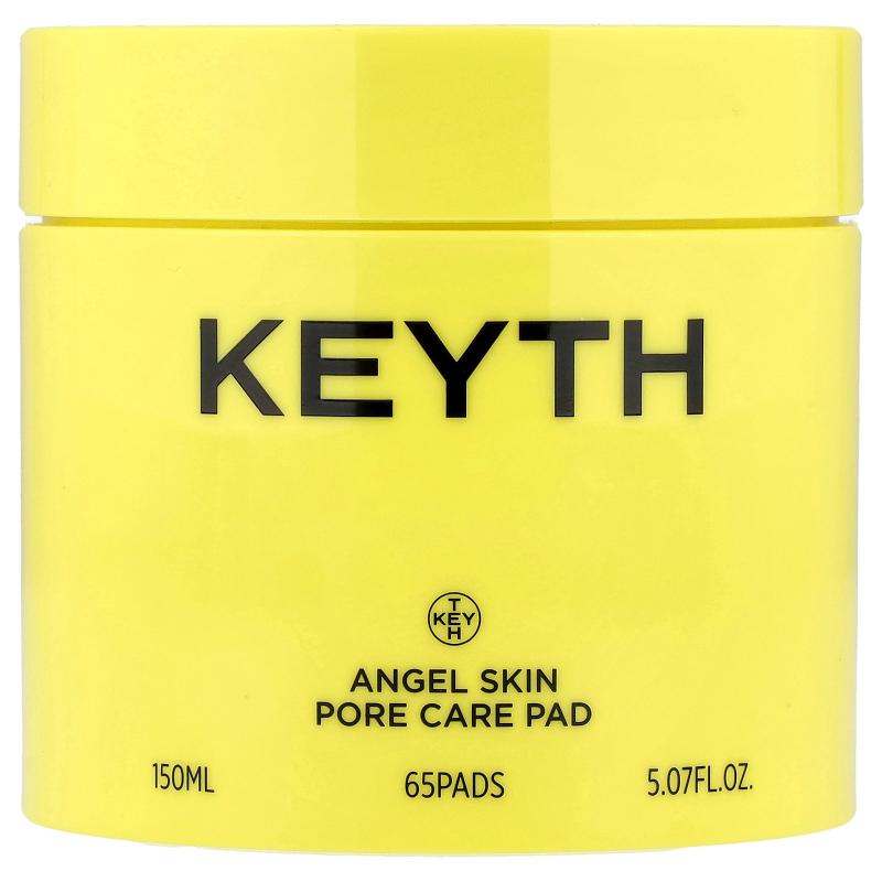 KEYTH,Trued Angel Skin Pore Care Pad, 65 Pads, 5.07 fl oz (1