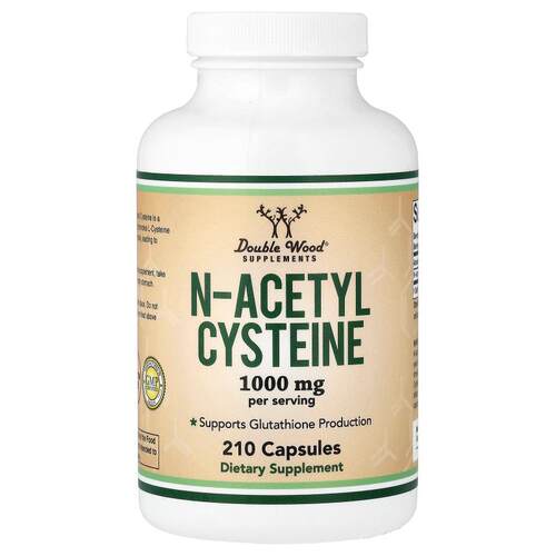 Double Wood Supplements,N-Acetyle Cysteine, 210 Capsules (50