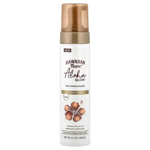 Hawaiian Tropic,Aloha Glow, Self-Tanning Mousse, Express Tan