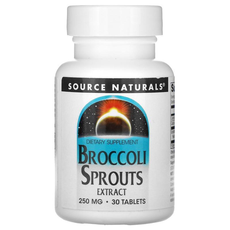 源美,Broccoli Sprouts Extract, 125 mg, 30 Tablets