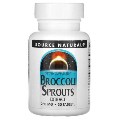 源美,Broccoli Sprouts Extract, 125 mg, 30 Tablets