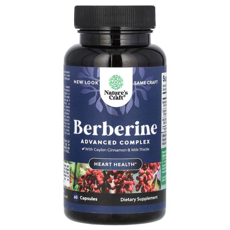 Natures Craft,Berberine, 90 Capsules