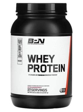 Bare Performance Nutrition,Whey Protein, Strawberry, 2 lbs (
