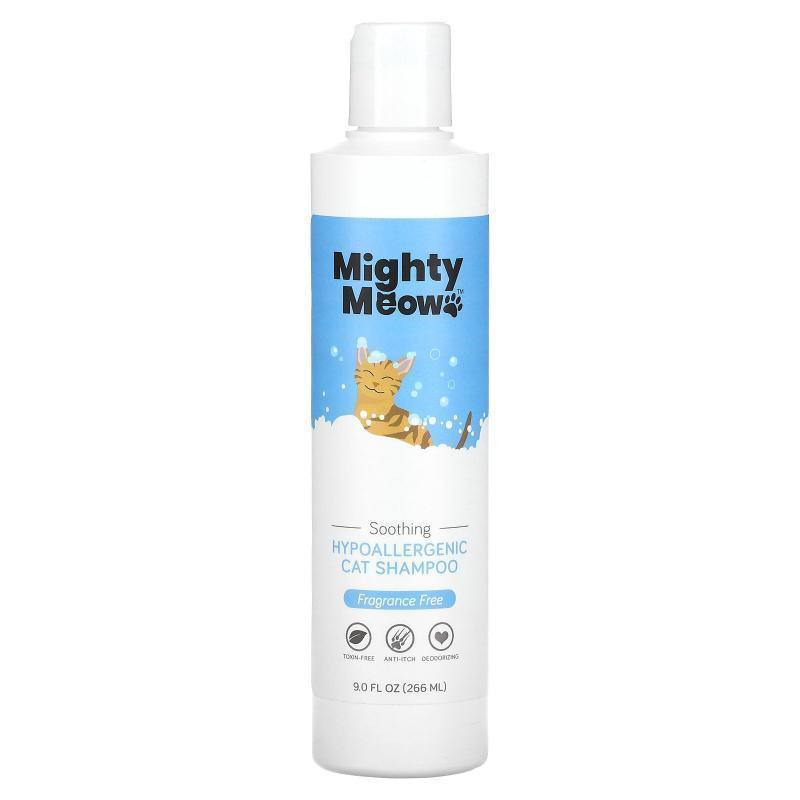Mighty Mutt,Mighty Meow, Hypoallergenic Cat Shampoo, Fragran