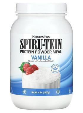 自然加,Spiru-Tein, Protein Powder Meal, Vanilla, 4 lbs (1,80