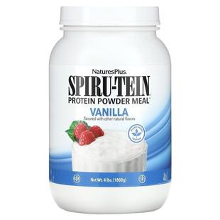 自然加,Spiru-Tein, Protein Powder Meal, Vanilla, 4 lbs (1,80