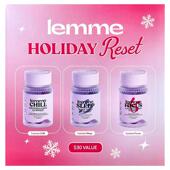 Gummies Holiday Lemme Focus Reset Sleep Bottles Chill
