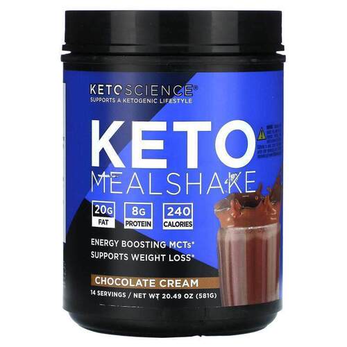 Keto Science,Keto Meal Shake, Chocolate Cream