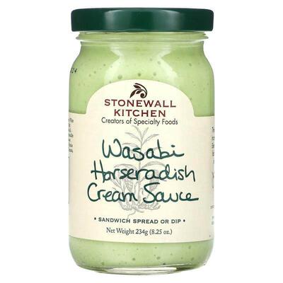 Stonewall Kitchen,Wasabi Horseradish Cream Sauce, 8.25 oz (2