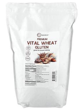 Micro Ingredients,Premium Vital Wheat Gluten Powder, 6 lb (2