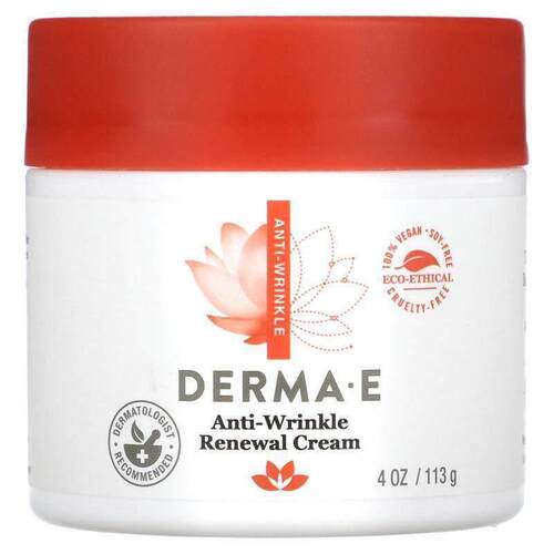 DERMA E,防皱更新霜，4 盎司 (113 克)