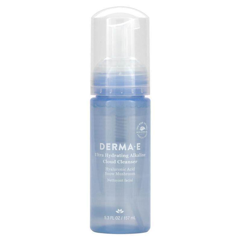 DERMA E,超碱性云洁面乳