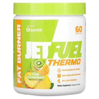 GAT,JetFuel Thermo, Fat Burner, Tropic Thunderburst, 14.8 oz