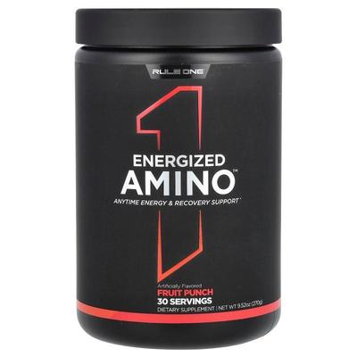 Rule One Proteins,Energized Amino, Fruit Punch, 9.52 oz (270