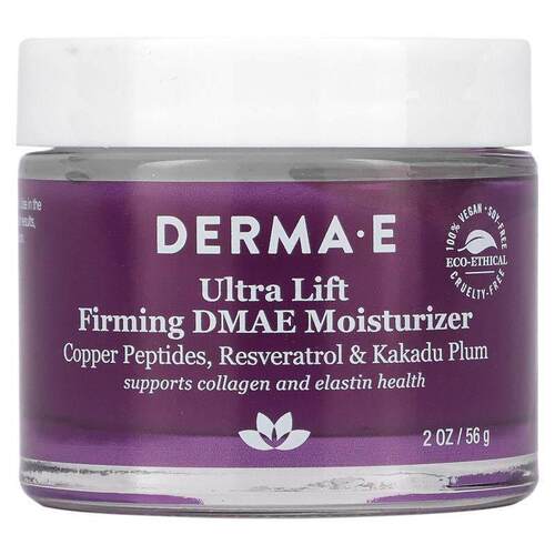 DERMA E,DMAE紧肤霜，2 盎司（56 克）