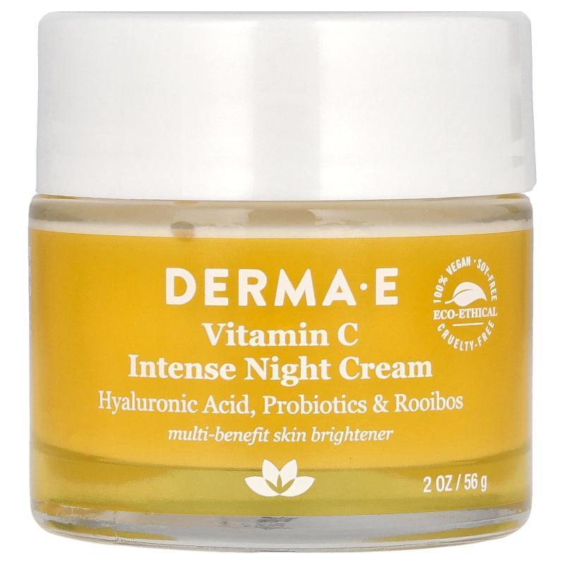 DERMA E,维生素 C 深层晚霜，2 盎司（56 克）