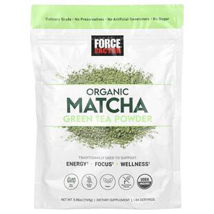 Force Factor,有机抹茶绿茶粉,5.96 盎司(169 克)