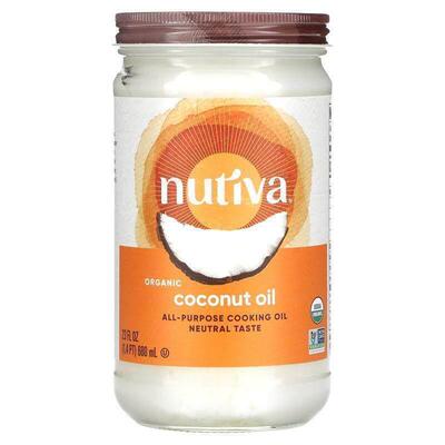 Nutiva优缇 精制椰子油 炒菜烹饪凉拌食用油