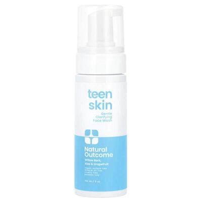 Natural Outcome,Teen Skin, Gentle Clarifying Face Wash
