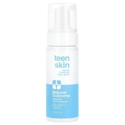 Natural Outcome,Teen Skin, Gentle Clarifying Face Wash