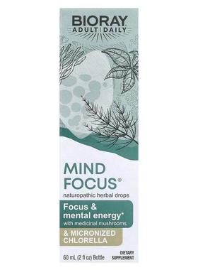 Bioray Mind Zeal专注和精神能量不含酒精