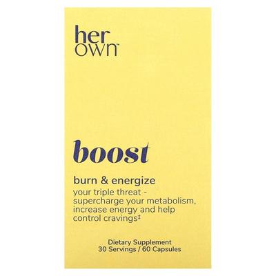 Her Own,Boost, Burn & Energize, 60 Capsules