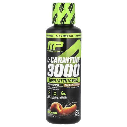 MP,L-Carnitine 3000, Peach Nectarine, 16 fl oz (480 ml)