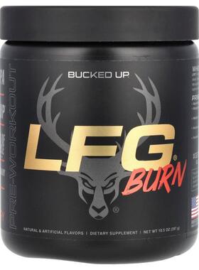 Bucked Up,LFG Burn, Pre-Workout, Buck Berry, 10.4 oz (294 g)