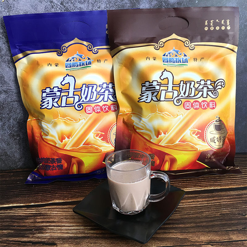 图腾牧场蒙古奶茶粉咸味内