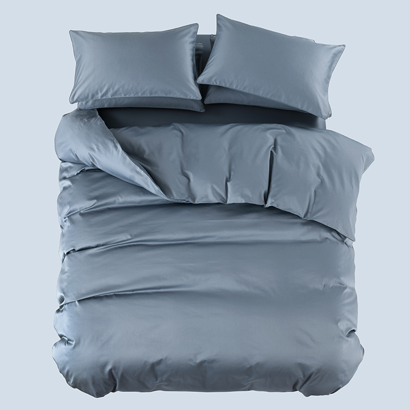 长绒棉80支贡缎纯棉被套单件100全棉布E料单双人200x230纯棉被套