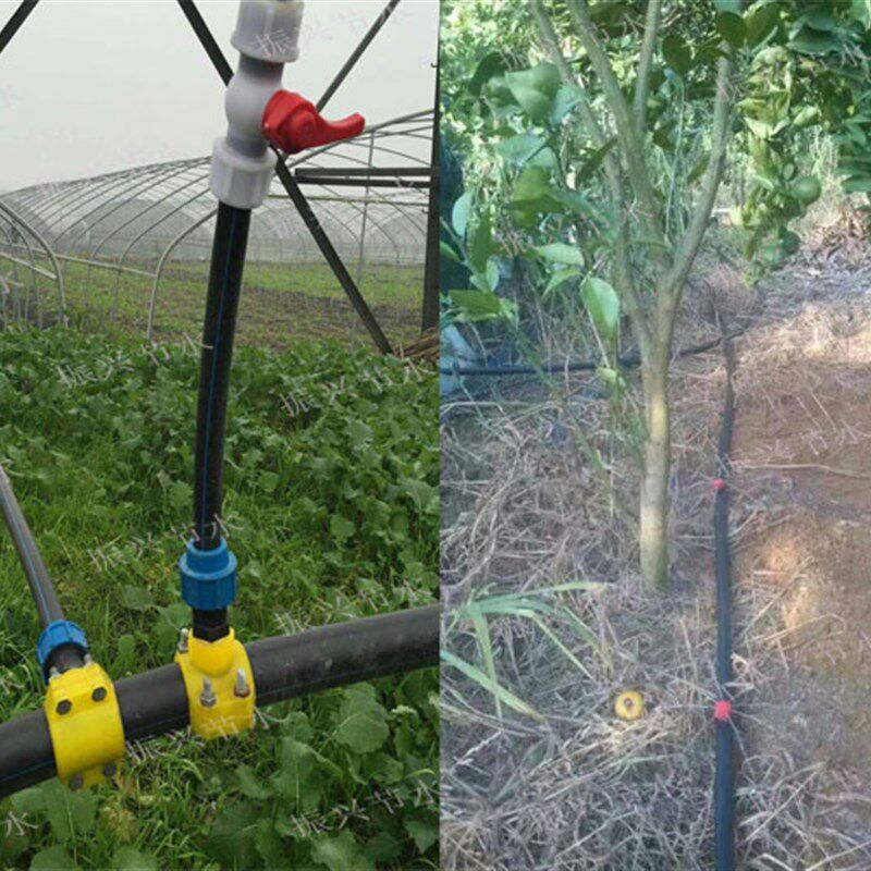 PE管节水灌溉16 20 25 32 40 D50 63大棚喷灌微喷果树滴灌管穿线