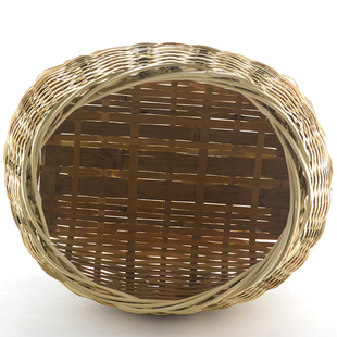 纯手工茶篓 f背篓 采茶篓 竹篓茶竹箩篓竹筐 竹编茶叶篓 舞台道具